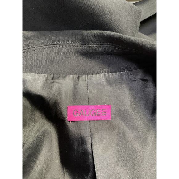 Gauge81 'Ratari' Black Viscose Blazer Size S - Picture 4 of 5